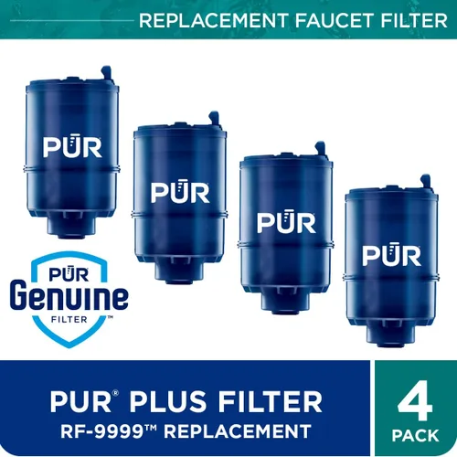 Miniatura 3 de PUR Paquete de sistema de filtración de agua de montaje en grifo PLUS con 4 filtros de repuesto