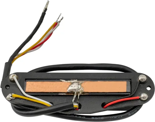 Miniatura 5 de Juego de pastillas Wilkinson WOTBS Hot Rails de cerámica, bobina única, tamaño humbucker, para puente de guitarra eléctrica Strat Stratocaster