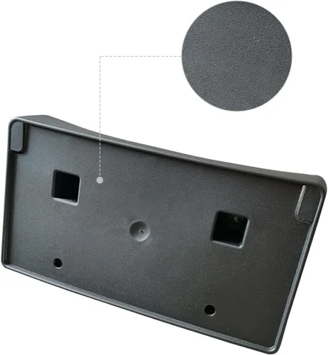 Miniatura 5 de Soporte de Matrícula - Soporte de Montaje de Parachoques Delantero para Matrícula Negro Compatible con Ram 2500 3500 4500 5500 de 2019 2020 2021