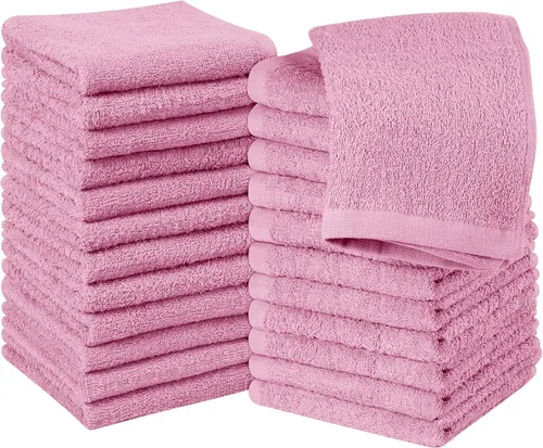 Miniatura 10 de Utopia Towels Juego de paños de algodón 100% hilado en anillo, paños de franela de gama alta, altamente absorbentes y suaves al tacto, paquete