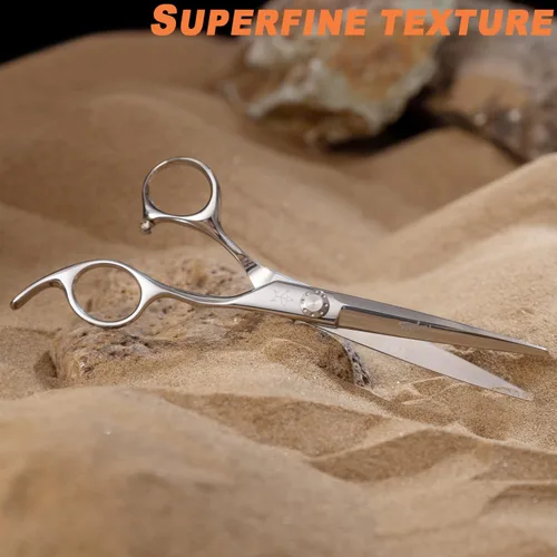Miniatura 8 de Tijeras de corte de pelo de peluquero extremadamente afiladas profesionales de alta gama Tijeras de peluquería para cabello 6 pulgadas tijeras