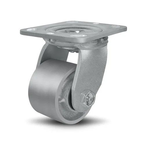 Miniatura 59 de Ruedas giratorias de 4 x 2 pulgadas, ruedas industriales resistentes, ruedas giratorias con rodamiento de rodillos - Ruedas de hierro fundido
