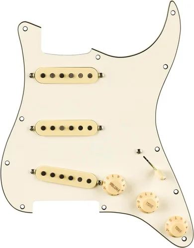 Miniatura 5 de Golpeador Strat precableado, Pure Vintage '59 con RWRP Midde, negro de 11 agujeros PG