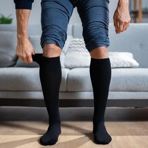 Miniatura 13 de Calcetines de compresión para mujeres y hombres (3 pares) – El mejor apoyo para enfermeras, correr, senderismo, recuperación y calcetines de vuelo