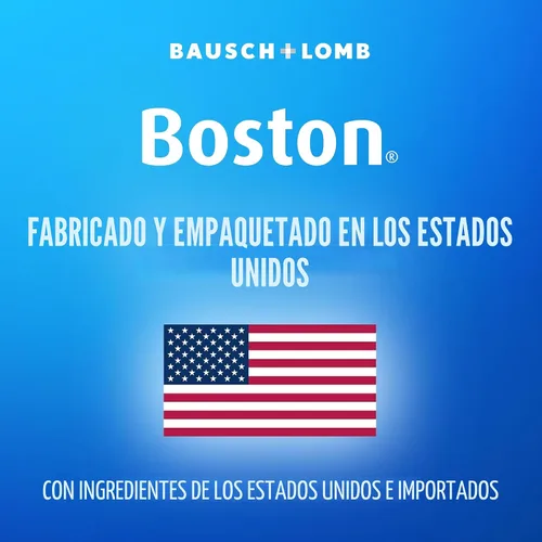 Miniatura 8 de Boston SIMPLUS Solución multiacción, limpia y acondiciona lente rígida permeable a los gases (RGP), removedor diario de proteínas, 3.5 onzas líquidas