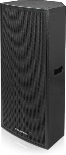 Miniatura 3 de Sound Town CARME Serie Dual 15 pulgadas, 2 vías, clase D, alimentado por altavoces PA DJ con DSP y TWS para sonido en vivo, iglesia, salón