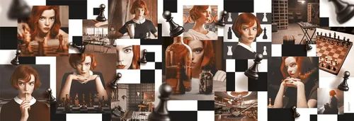 Miniatura 2 de Clementoni 1000 el panorama Netflix Queen's Gambit 39696 [Puzzle]