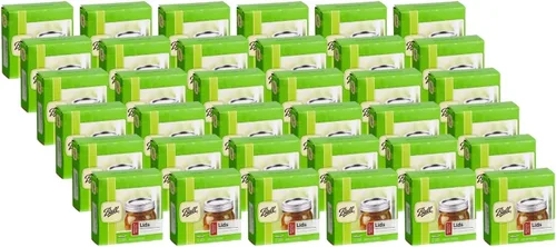 Miniatura 6 de Ball Tapas para Frascos Mason, Boca Regular, 12 CT (Paquete de 24)