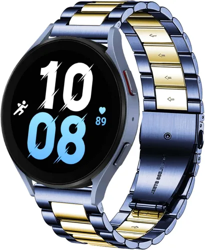 Miniatura 21 de DEALELE - Correas compatibles con Samsung Galaxy Watch 7 / FE / 6/6 Classic / 5/5 Pro / 4/4 Classic/Galaxy 3 de 41 mm, correa de repuesto de metal