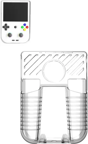 Funda para consola de juegos retro RG406V, funda protectora suave a prueba de golpes de TPU para consolas de juegos portátiles ANBERNIC RG406V,