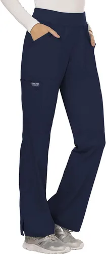 Miniatura 4 de Workwear Revolution WW110 - Pantalones de uniforme médico tipo cargo para mujer, elásticos, suaves