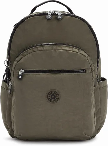 Miniatura 113 de Kipling Mochila para portátil Seoul de 15 pulgadas para mujer, duradera, espaciosa, con correas acolchadas para el hombro, funda protectora