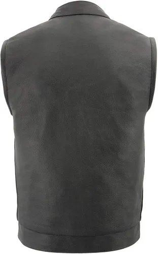 Miniatura 9 de Milwaukee Leather Men's Standard Mlm3524set Black All Season Leather Club Vest