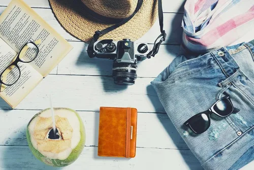 Miniatura 7 de Caweet Funda de pasaporte RFID bloqueo de viaje cartera de cuero pasaporte con banda elástica, Marrón, Classic