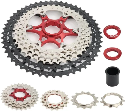 Miniatura 12 de CYSKY Casete de 11 velocidades 11-25T/11-28T/11-32T/11-36T/11-40T/11-42T/11-46T/11-50T/11-52T Compatible con Shimano/Sunrace/Sram Bike Freewheel