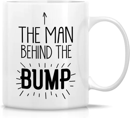 Miniatura 21 de Retreez - Taza divertida con texto en inglés "No. 1 Dad", 325 ml, tazas de cerámica, mensajes divertidos, sarcásticos, motivacionales, regalos