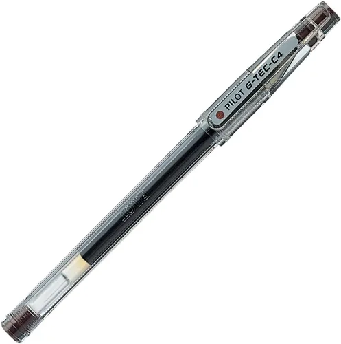 Miniatura 4 de Pilot G - Tec C4 Gel Microtip Rollerball 0.016 in (bolígrafo individual) - Negro