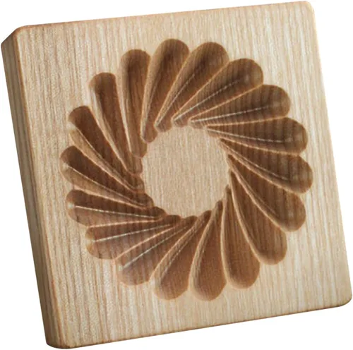 Miniatura 29 de Molde de Galletas de Madera, Molde de Horneado 3D, Herramienta de Decoración de Gravura para Artesanía, Adecuado para Halloween, Acción de Gracias