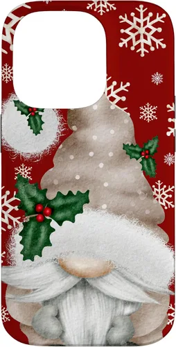 Miniatura 17 de Aesthetic Snowflake Cute Winter Gnome for Christmas Grandma Case for iPhone 17