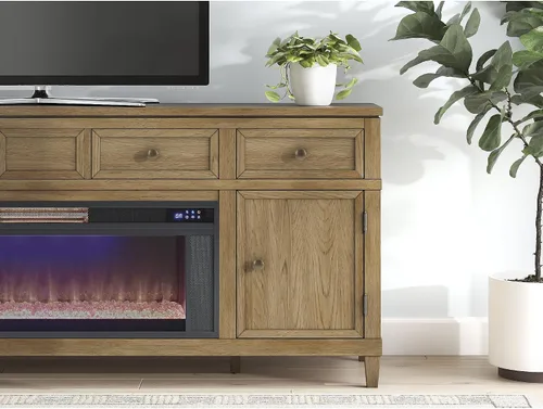 Miniatura 10 de Signature Design by Ashley Inserto de Chimenea Infrarroja Eléctrica de 24" con Control Remoto, Negro