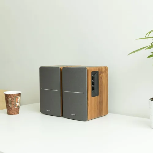 Miniatura 5 de Altavoces de estante eléctricos Edifier R1280T, monitores de campo cercano 2.0 activo, altavoz monitor de estudio 42 vatios RMS