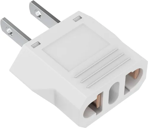 Adaptador de enchufe europeo a EE. UU. - Australia, China, Italia, Suiza, Europa a Estados Unidos Adaptador de viaje - Convertidor de salida
