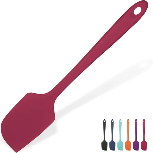 Miniatura 32 de Espátula de silicona resistente al calor: U-Taste, flexible de 600ºF, de 11.38 pulgadas, de silicona, para mezclar, remover, cocinar, raspar