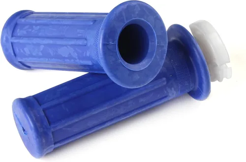Miniatura 6 de Empuñadura PW50, empuñaduras de tubo del acelerador para Yamaha PW50 PY50 Peewee 50CC Kid Bikes Azul