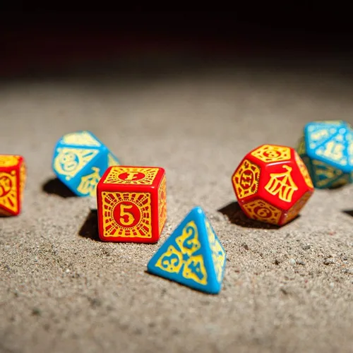 Miniatura 6 de Q-Workshop Pathfinder Extinction - Juego de dados para intérprete de maldición