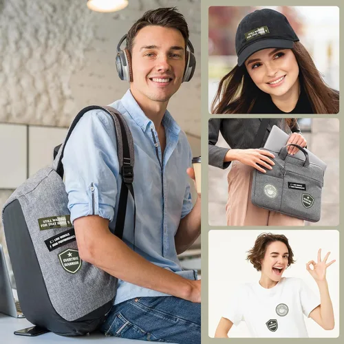 Miniatura 5 de 4 parches tácticos divertidos de moral con gancho y bucle, para la oficina, para coser en apliques bordados, emblema, estilo militar, manualidades
