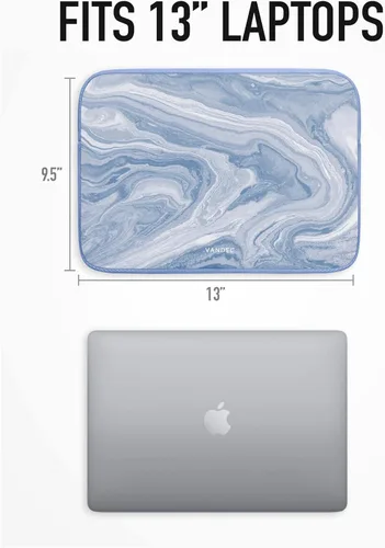 Miniatura 4 de Vandel - Funda para laptop MacBook Air de 13 pulgadas, compatible con laptops de 13 a 13.3 pulgadas: funda de neopreno para MacBook Air y Pro, k.