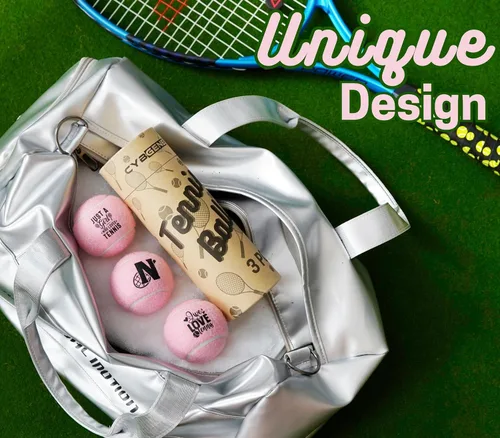 Miniatura 2 de Regalos de tenis, pelota de tenis personalizada, juego de 3 pelotas de tenis únicas con paquete de regalo, perfecto para compañeros
