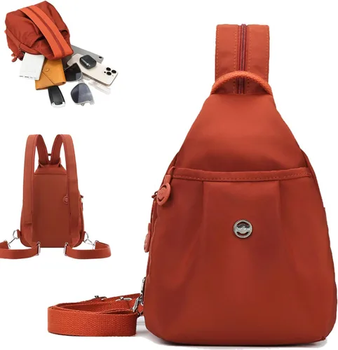 Miniatura 8 de 2025 Premium 3 en 1 bolsa de viaje antirrobo, mochila de tela Oxford impermeable de 2 vías, bolsa de mano para mujer, Negro, Tamaño único, Moda