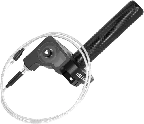 Miniatura 9 de Puño del acelerador para motocicleta de 22mm CNC de aluminio Quick Twister con cable del acelerador CRF50 70 110 IRBIS 125 250 Accesorio
