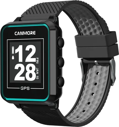 Miniatura 10 de CANMORE TW353 Reloj GPS de golf para hombres y mujeres, pantalla LCD de alto contraste, actualización gratuita de más de 41,000 campos precargados