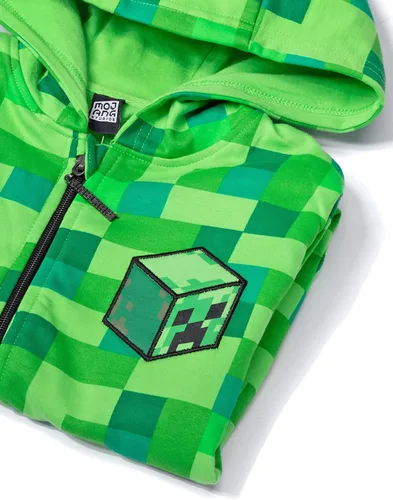 Miniatura 7 de Minecraft Sudadera con capucha para niñosniños, Verde