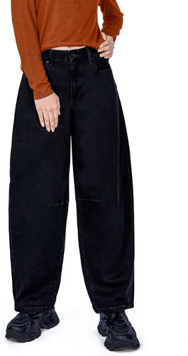Miniatura 8 de Jeans Vaqueros de Barril Holgados para Mujer, de Pierna Ancha, de Tiro Medio, Denim Premium
