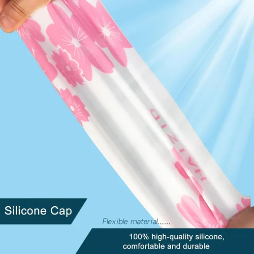 Miniatura 4 de Gorros de natación de silicona para mujeres/hombres/jóvenes, gorras de natación YondestStars para cabello largo y corto, accesorios de natación