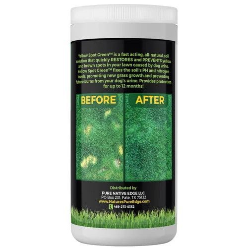 Miniatura 2 de Yellow Spot Green™ Cura quemaduras de orina y previene manchas amarillas en tu jardín. Neutralizador de orina de perro para céspedes. Repara