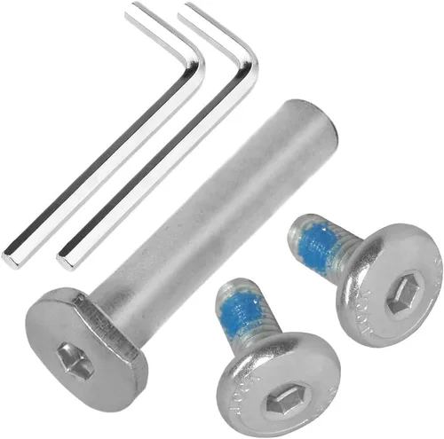 Piezas de Scooter para Niños Hex Lock para Delantero y Trasero Masculino y Femenino M8 Tornillos para Ejes de Reparación de Herramientas para