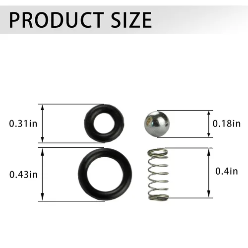 Miniatura 3 de Kit de inyector de jabón químico para lavadora a presión, repuesto para 308452002, 190593GS, compatible con Troy-Bilt 020200, 020207, 020208, 020241