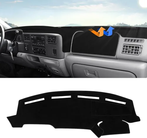 Miniatura 26 de Autorder - Tapete para cubierta de tablero de instrumentos para camioneta Ford F100/F150/F250/F350/Bronco Pickup Truck, 1973-1977 1978 1979