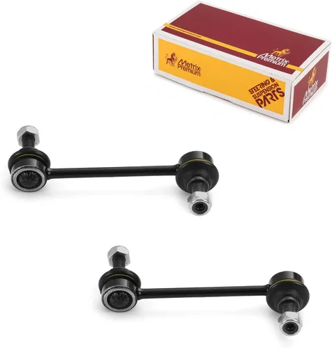 Miniatura 16 de Metrix Premium Chassis Parts - Kit de 2 eslabones estabilizadores de barra estabilizadora trasera para Buick Allure 05-09, Pontiac Grand Prix 97-08