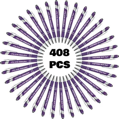 Miniatura 106 de AIFLM Bolígrafos personalizados con nombre a granel hasta 500 unidades de bolígrafos grabados gratis con tu nombre y texto para negocios