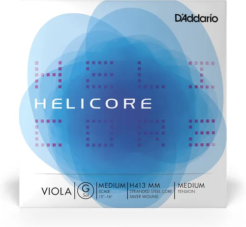 Miniatura 11 de D'Addario Helicore - Cuerda única de la A para viola, escala media, tensión media