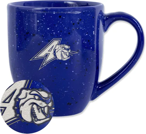 Miniatura 384 de Rico Industries NCAA Virginia Tech Hokies Maroon - Taza de café de cerámica grabada con láser, color del equipo, 16 onzas