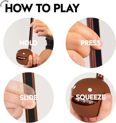 Miniatura 2 de Otamatone - Instrumento musical electrónico japonés sintetizador de música portátil de Japón por Maywa Denki Studio, galardonado, regalo educativo