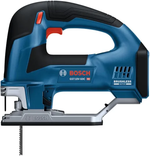 Miniatura 4 de BOSCH GST18V-60CN Sierra de calar con mango superior conectado sin escobillas de 18 V, 3,800 SPM, luz LED, cambio de hoja sin herramientas