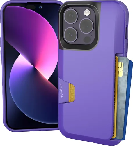Miniatura 114 de Smartish - Funda tipo cartera para iPhone 11, diseño de cartera volumen 1 [delgada + protectora] con tarjetero - probada para caídas con ranura