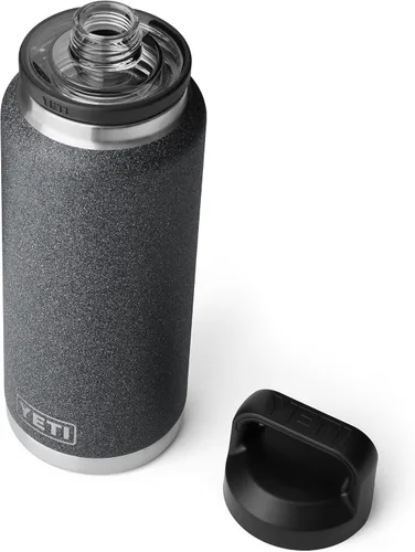 Miniatura 44 de YETI Rambler - Botella de 36 onzas, aislada al vacío, a prueba de fugas, de acero inoxidable con tapón para sorbos Aislamiento al vacío Azul marino